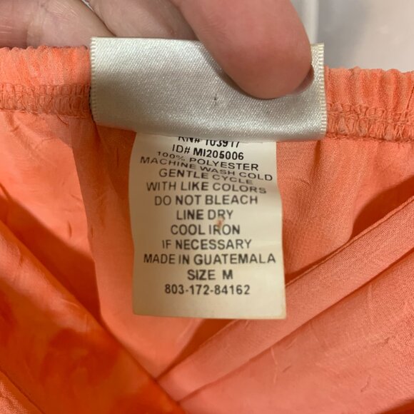 Fashion Bug Coral Tank Top - Picture 3 of 5